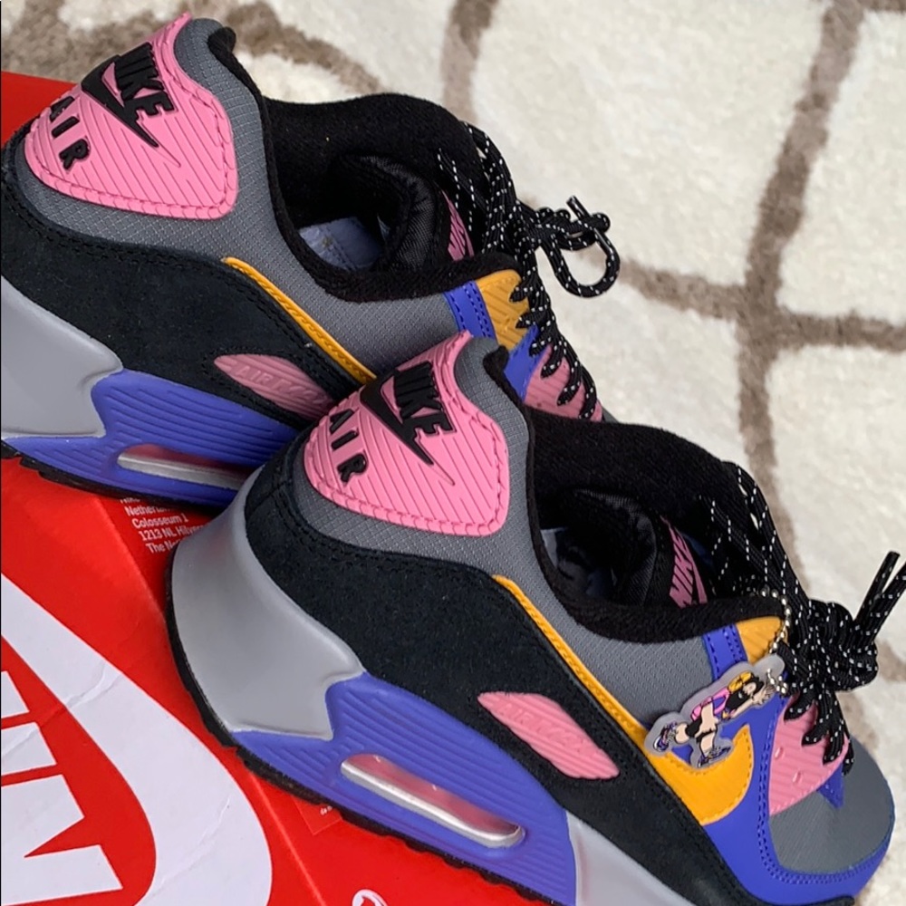 NIKE AIR MAX 90 QS Persian Violet/Pollen WMNS - Picture 11 of 16